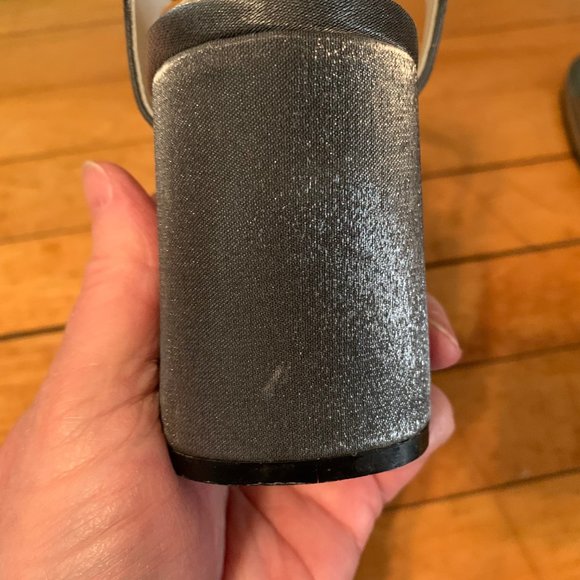 Private Collection Josie Pewter Radiance Sandal Size 8 1/2 - Picture 13 of 15